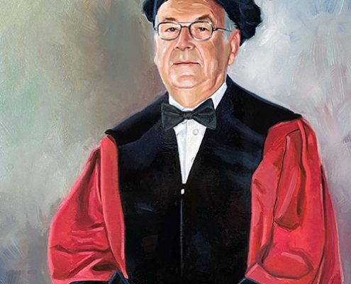 portret schilderij olieverf Marc de Baets