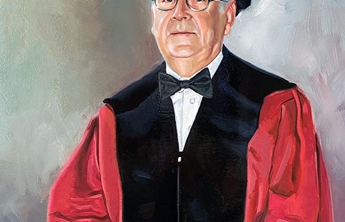 portret schilderij olieverf Marc de Baets